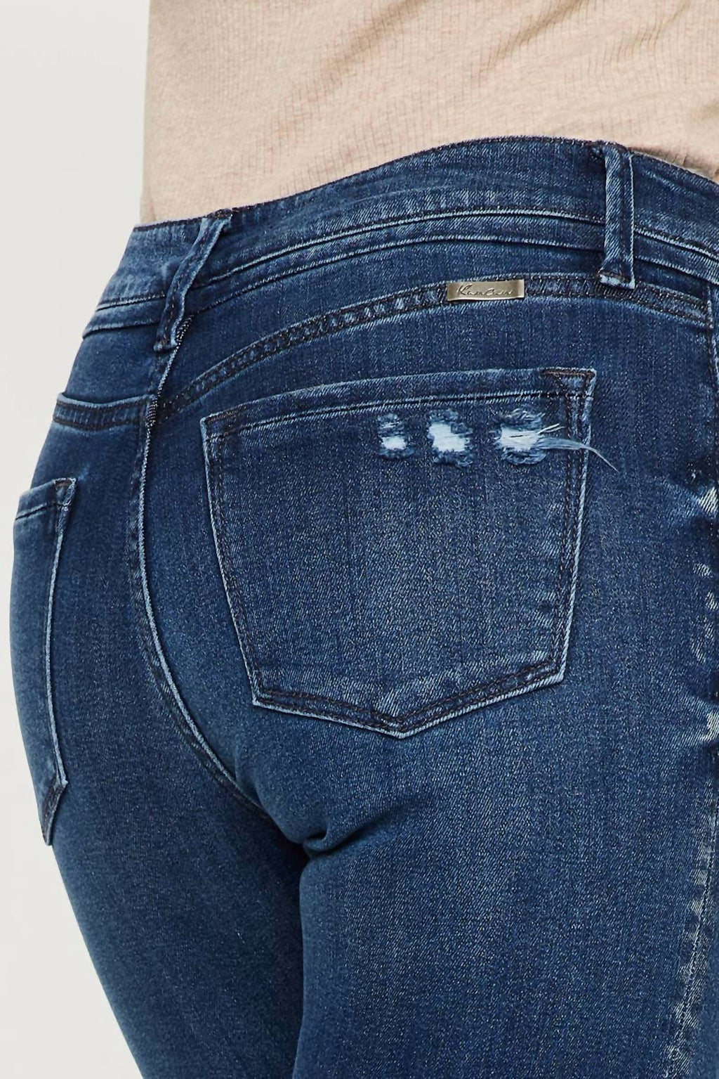 Kancan - High Rise Ankle Skinny Jeans