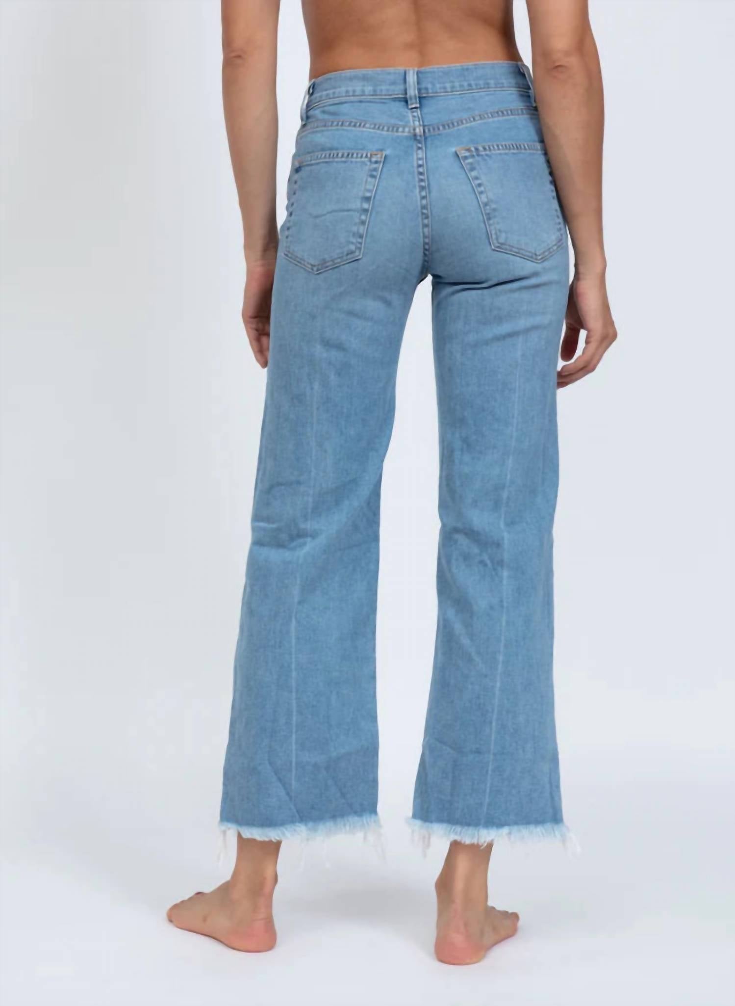Askk Ny - Crop Wide Leg Jeans