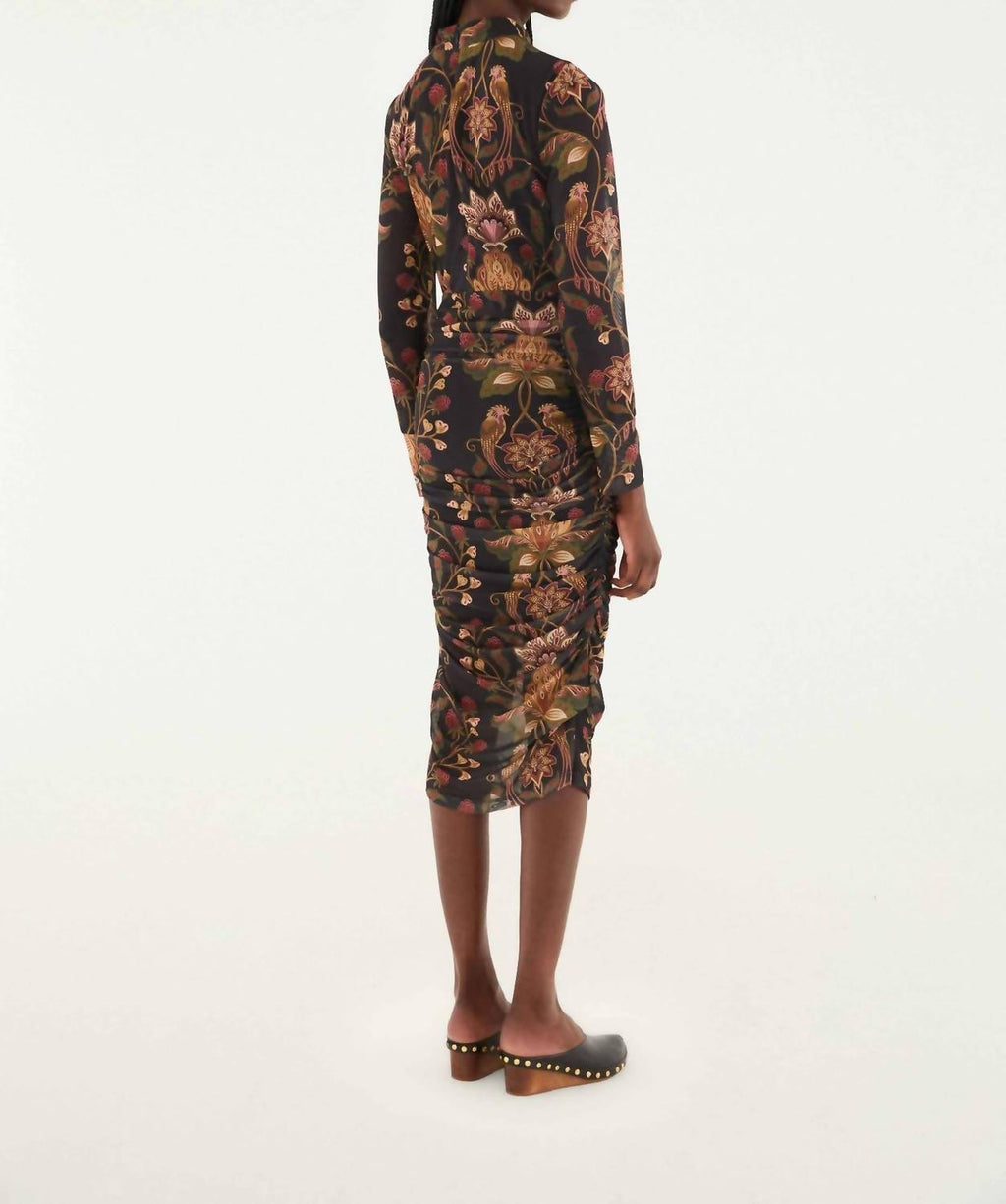 Farm Rio - Berry Garden Tulle Midi Dress