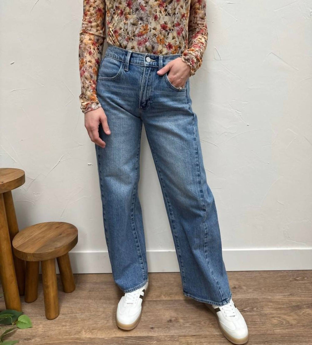 Just Black Denim - Stretch Slight Barrel Twist Jean