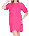 Jade - Ponte Knit Chemise Dress