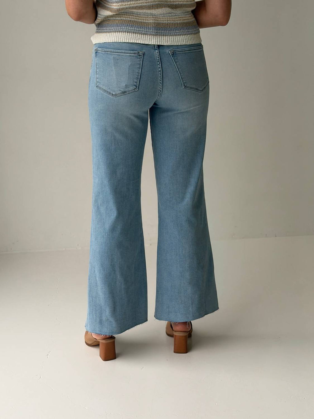 Dear John Denim - Fiona High-rise Wide Leg Jeans