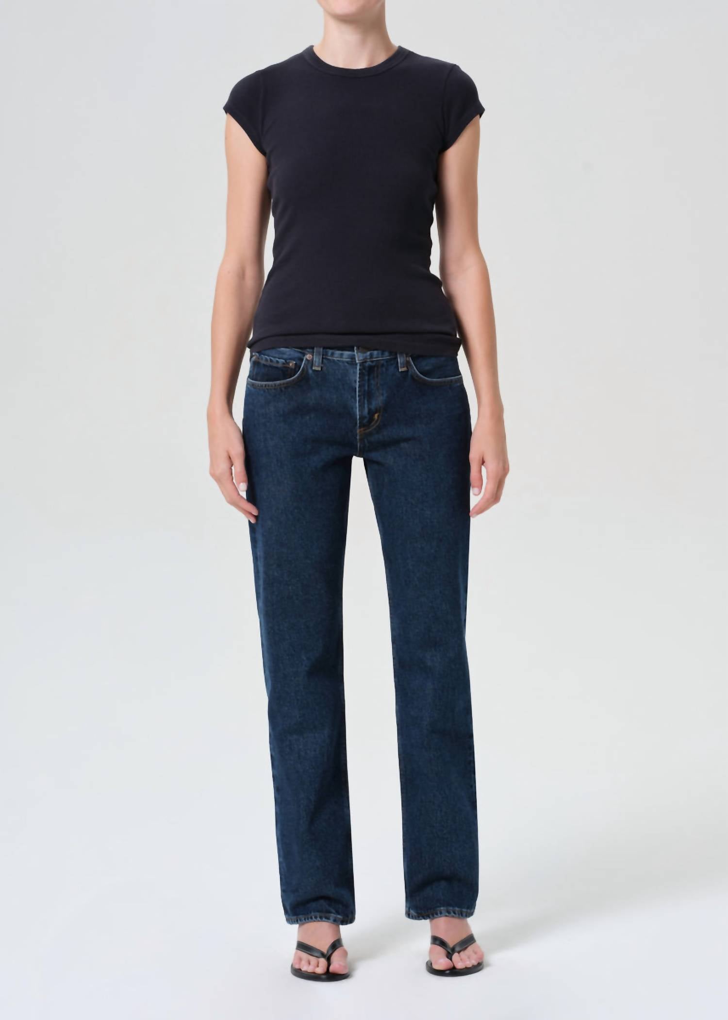 Agolde - Low Rise Slim Jeans