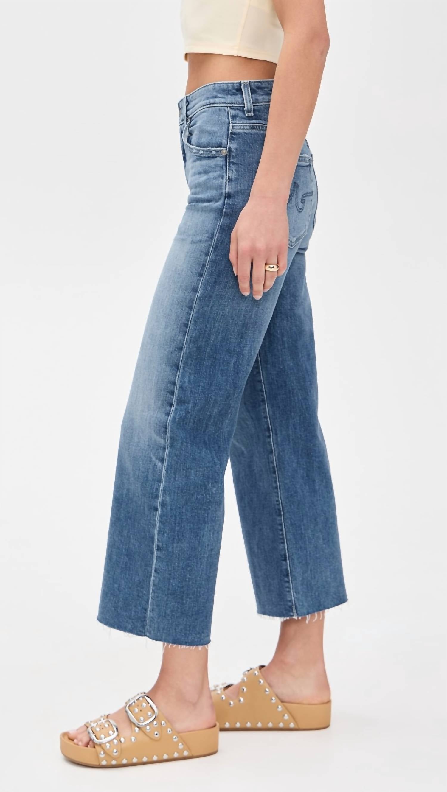 Ag Jeans - Saige Wide Leg Crop Jeans