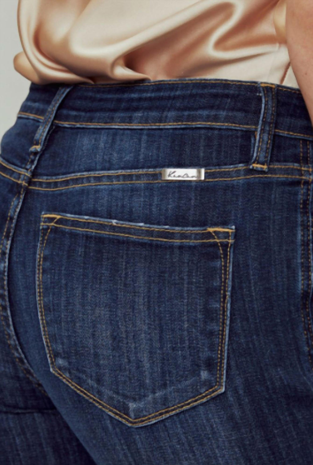 Kancan - Mid-rise Flare Jeans