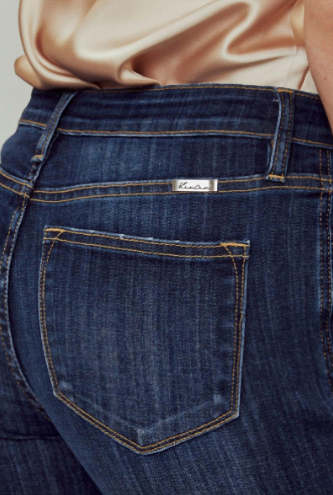 Kancan - Mid-rise Flare Jeans