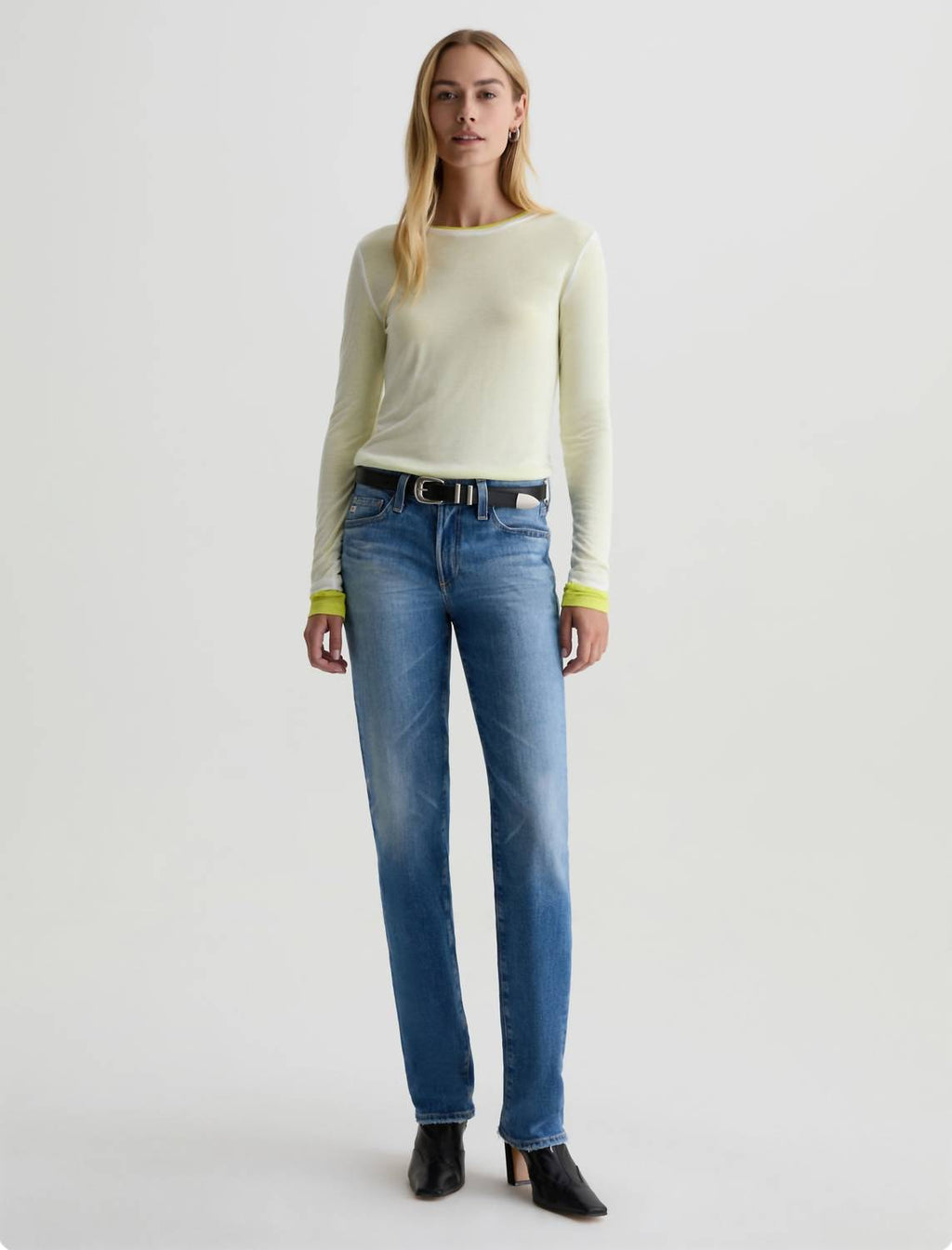 Ag Jeans - Sandra Low Rise Straight Jean