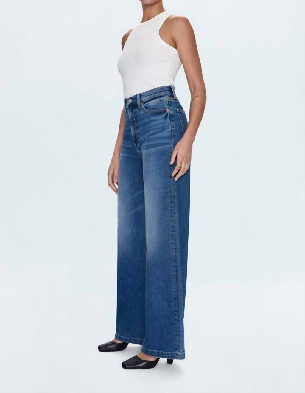 Pistola - Lana High Rise Wide Leg Jeans