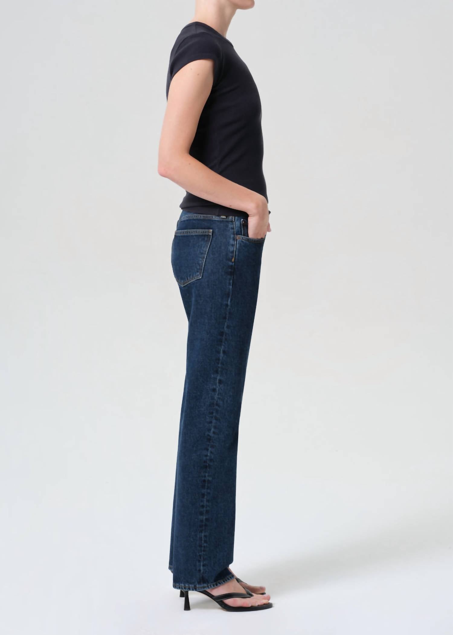 Agolde - Low Rise Slim Jeans