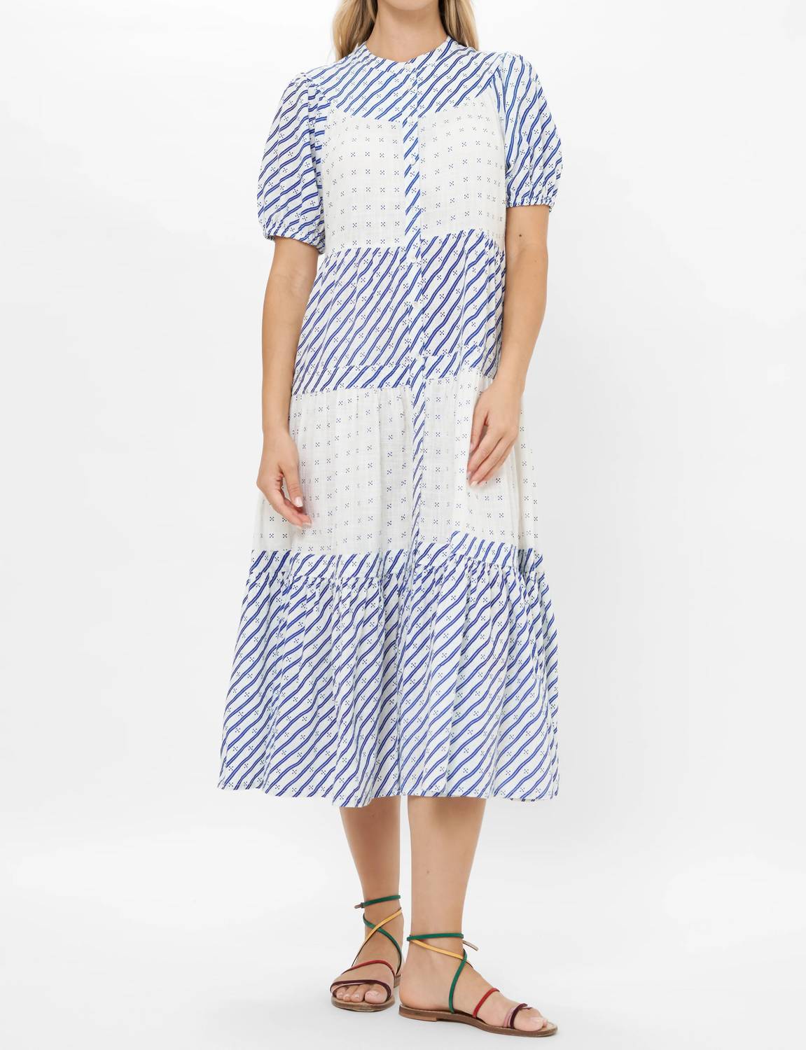 Oliphant - Tiered Midi Dress