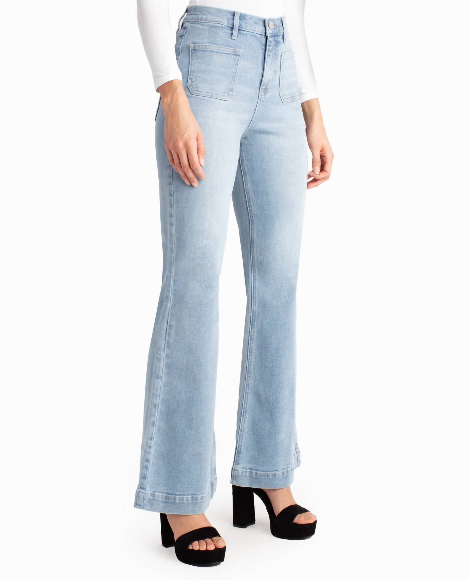 Nicole Miller - Sutton Place High Rise Flare Jean