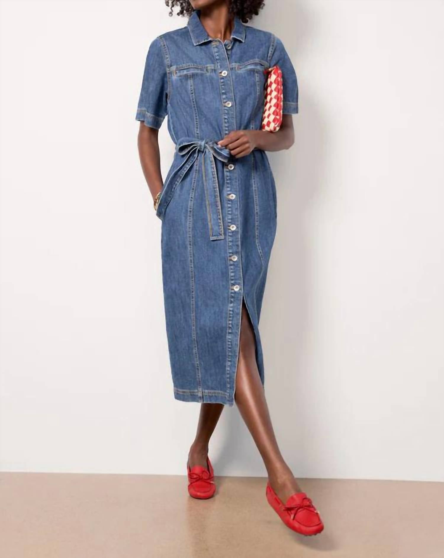 Sanctuary - Alma Denim Midi Dress
